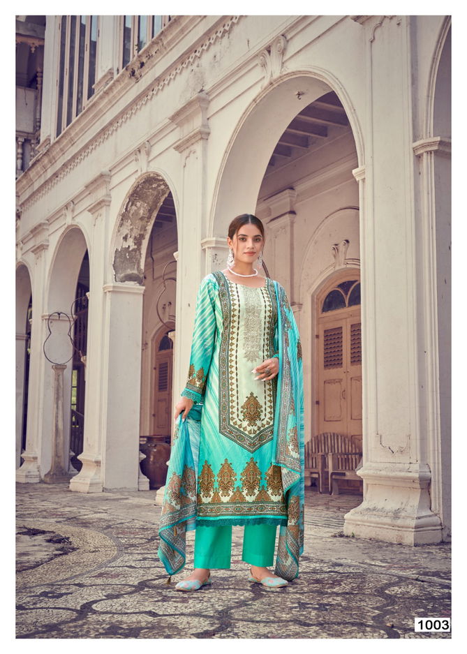 Aarzoo By Heritage Printed Dress Material Catalog